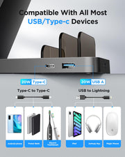 5 in 1 Magnetic Wireless Charging Station