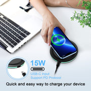 15W Wireless Charger with QC Adapter