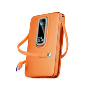 22.5W 10000mAh Magnetic Wireless Power Bank Built In Cables LED Display