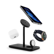 3 in 1 Qi2 Magnetic Wireless Charging Stand for Phone Watch Earbuds