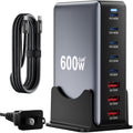 8 Port USB C Fast Charging Station Charger Block