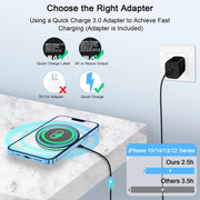 15W Wireless Charger with QC Adapter