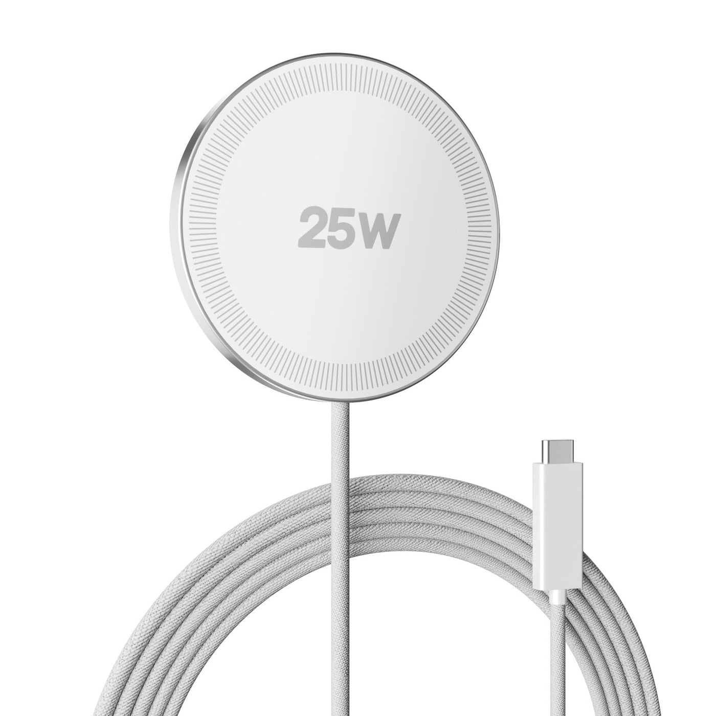 25W Magnetic Wireless Charging Pad Slim Portable Fast Charger