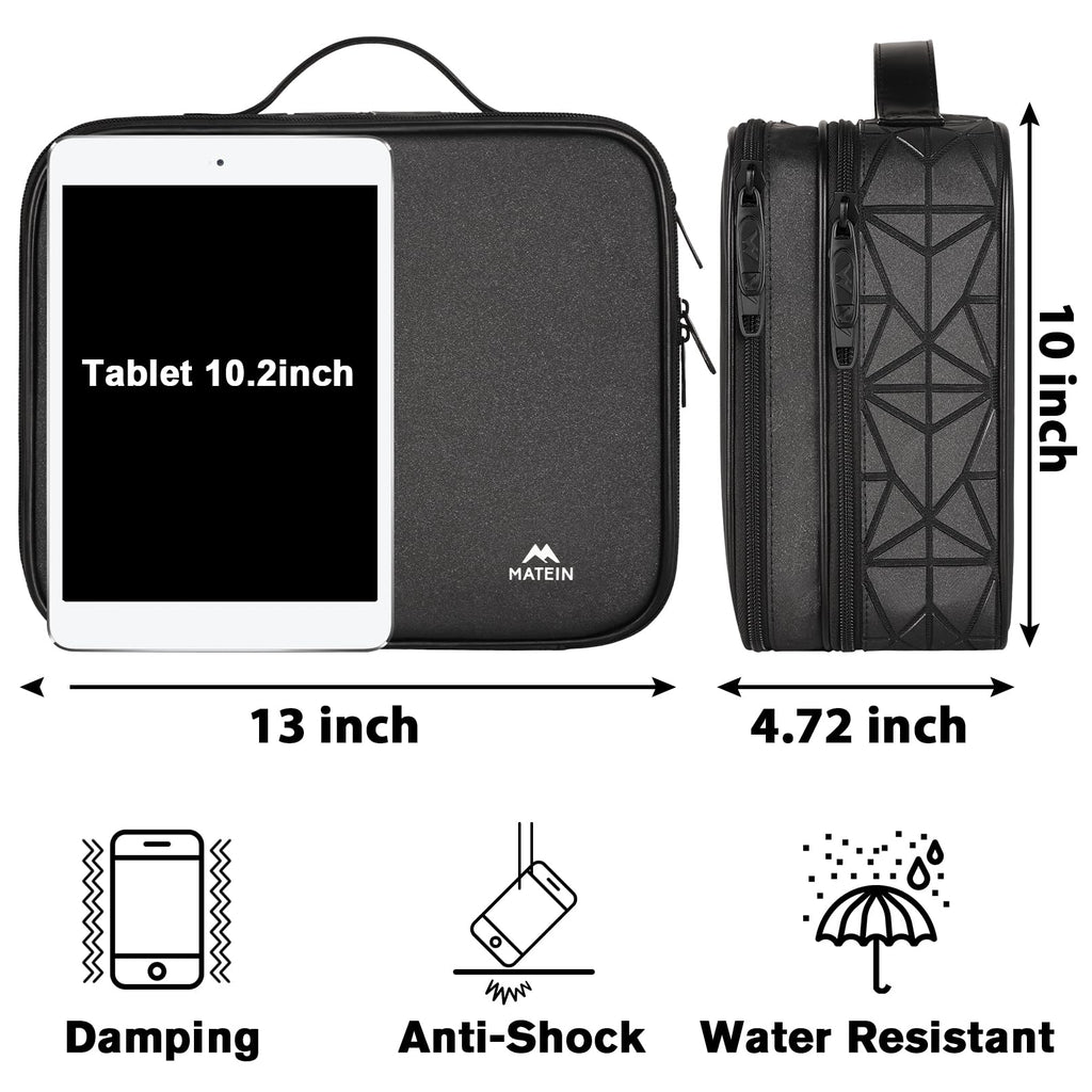 Waterproof Travel Electronic Organizer Bag with Adjustable Divider