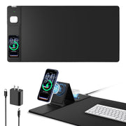 15W Fast Wireless Charging Mouse Pad Large Gaming Desk Mat