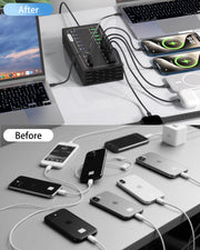 20 Port USB C Charging Station PD 100W Fast Charger