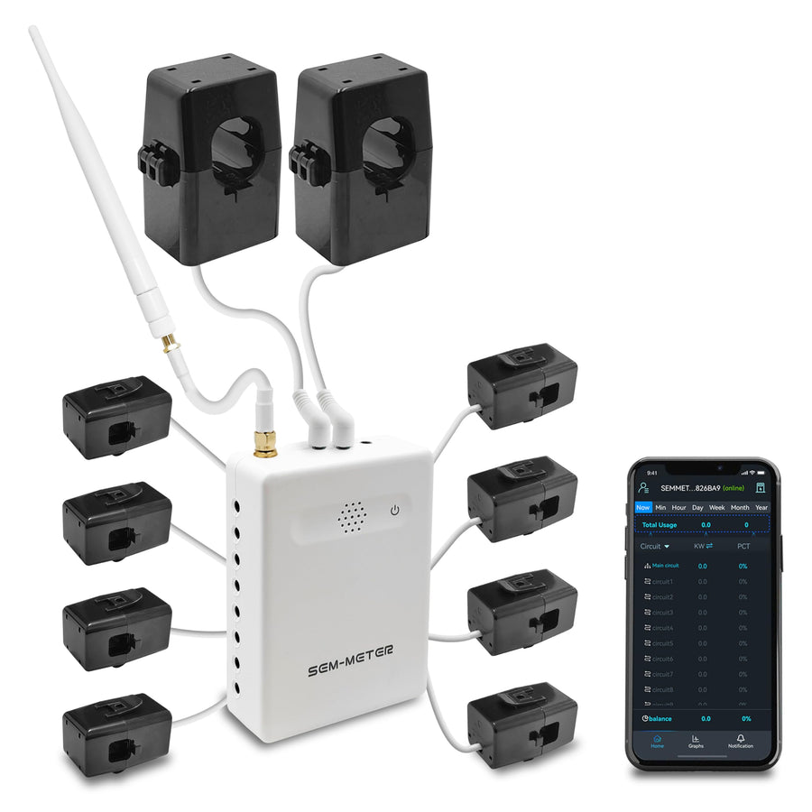 Smart Home Energy Monitor with Circuit Level Sensors