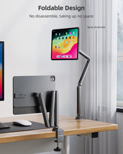 Magnetic Wireless Charging Stand Aluminum Alloy Adjustable Tablet Holder