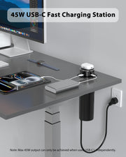15W Wireless Charging Motorized Pop Up Countertop Receptacle