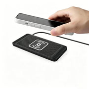 Wireless Induction Charging Pad Non Slip Dashboard Phone Charger