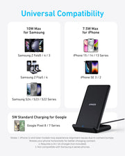 10W Qi Wireless Charging Stand