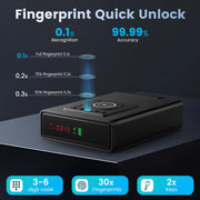 Biometric Gun Safe with Secure Access