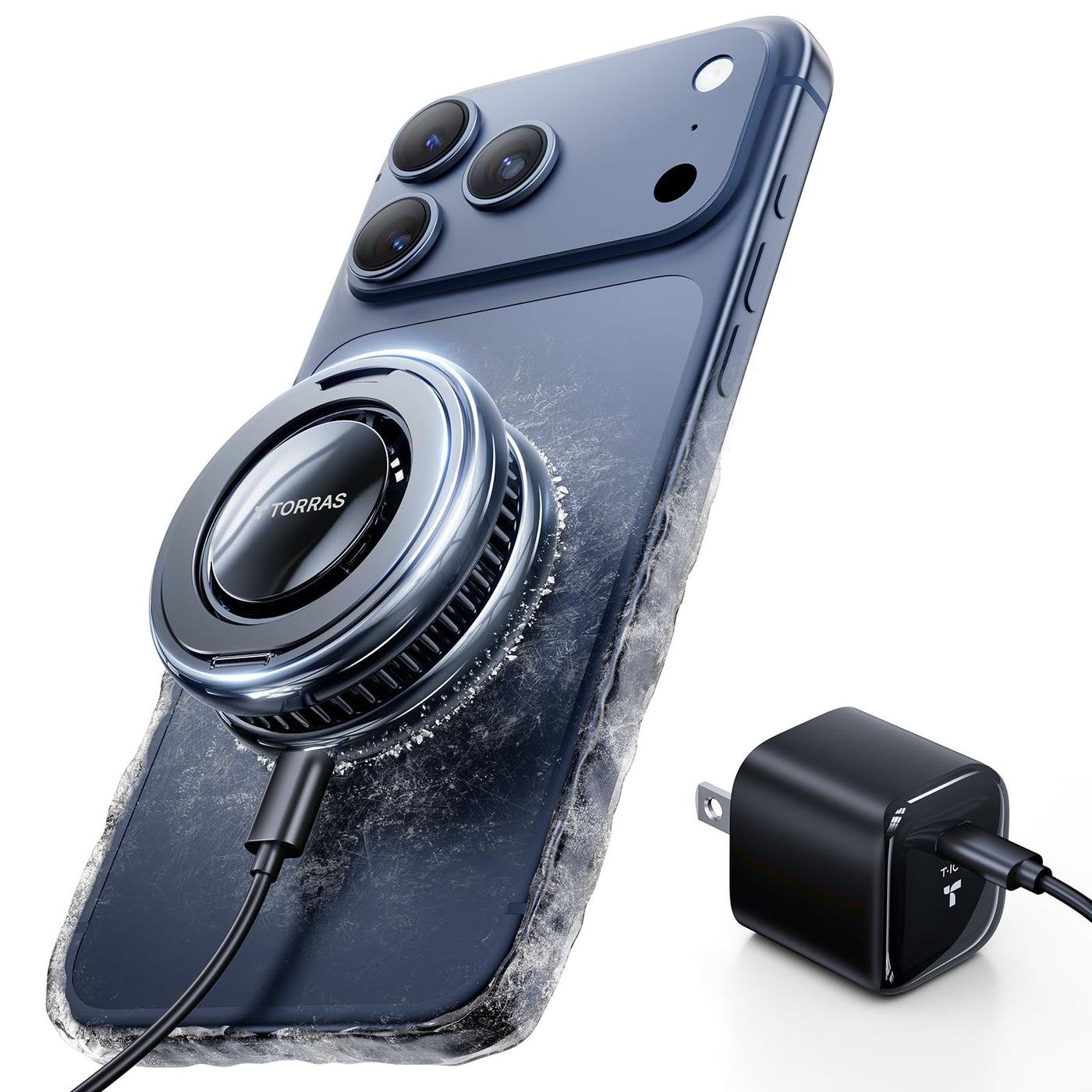 Magnetic Wireless Charger Pad Cooling Charging Bases