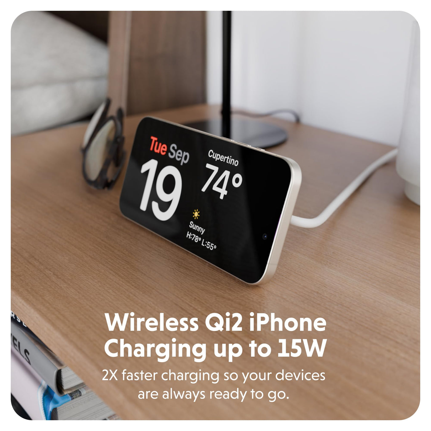 Qi2 Magnetic Wireless Charging Stand