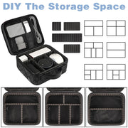 Waterproof Travel Electronic Organizer Bag with Adjustable Divider
