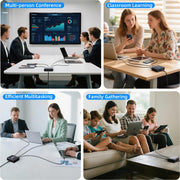 8 Port USB C Fast Charging Station Charger Block