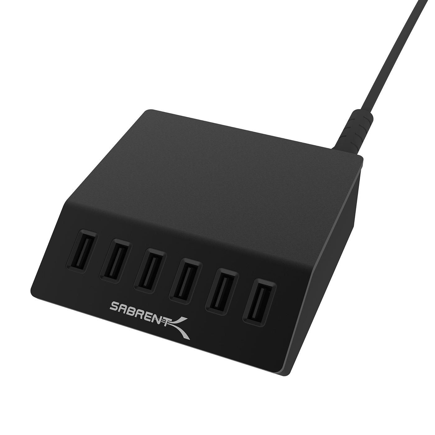 252W 8 Port USB C USB A Desktop Charger with Real Display