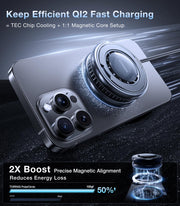 Magnetic Wireless Charger Pad Cooling Charging Bases