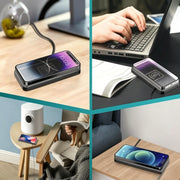 Wireless Induction Charging Pad Non Slip Dashboard Phone Charger