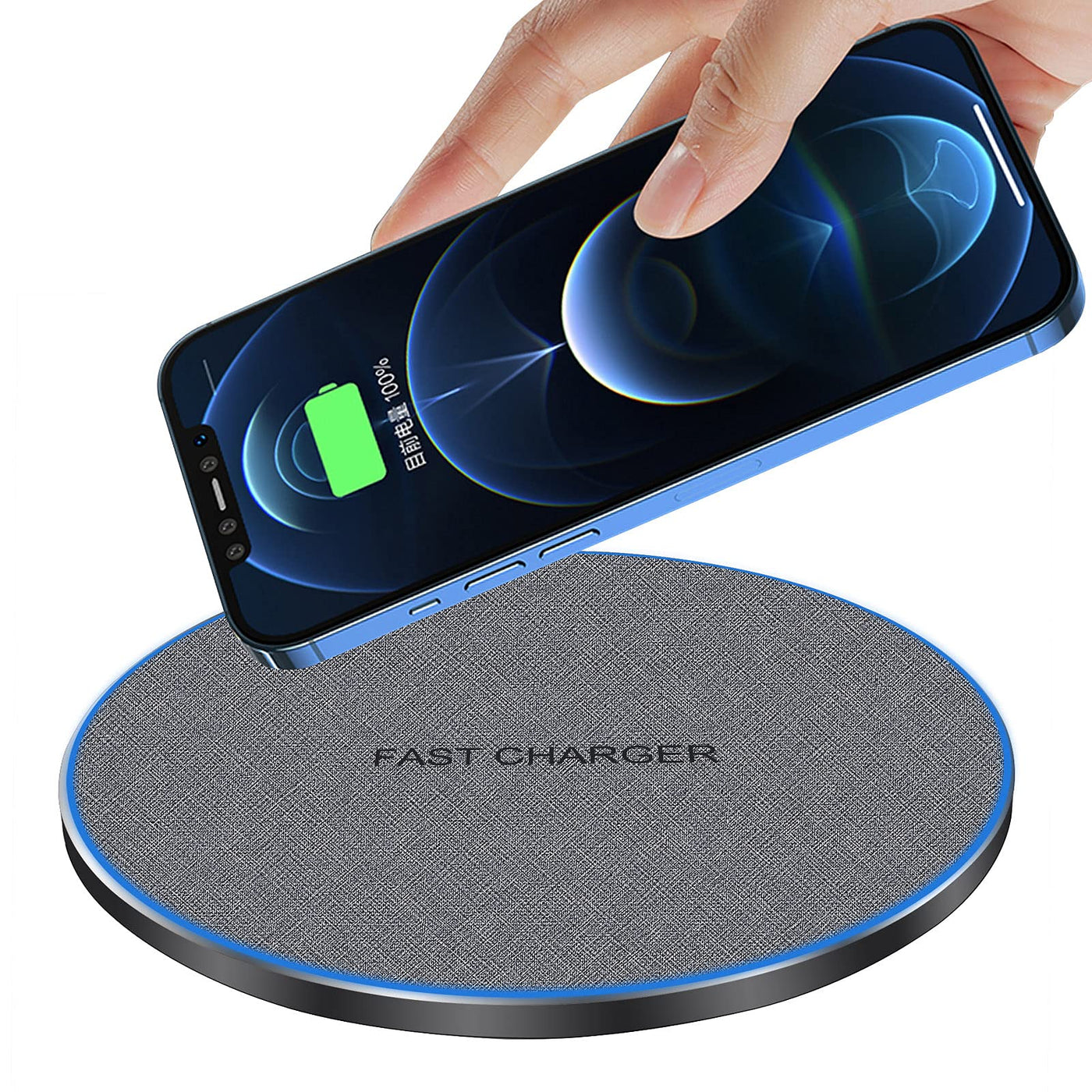 20W Qi Fast Wireless Charging Pad for Phones and Earbuds