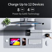 1200W USB C 12 Port Fast Charging Station PD 140W Laptop Charger